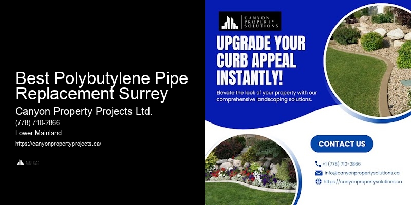 Comprehensive Polybutylene Pipe Replacement Services in Best Polybutylene Pipe Replacement Surrey