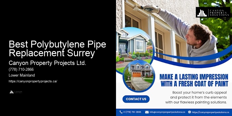 Polybutylene Pipe Replacement Standards Best Polybutylene Pipe Replacement Surrey