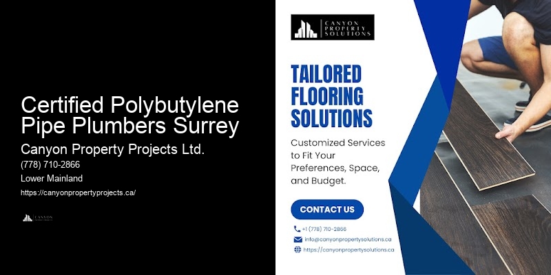 Safe Polybutylene Pipe Replacement Certified Polybutylene Pipe Plumbers Surrey