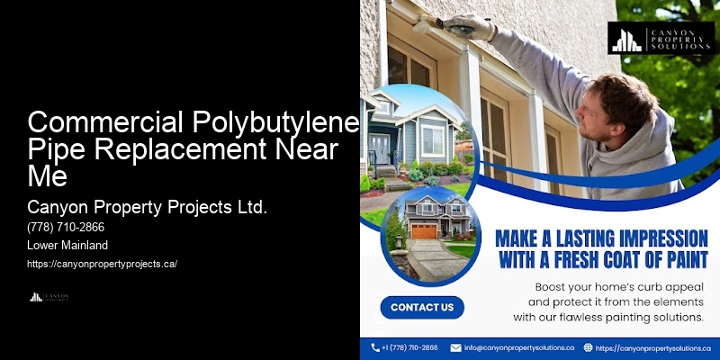Polybutylene Pipe Replacement Standards Commercial Polybutylene Pipe Replacement Near Me