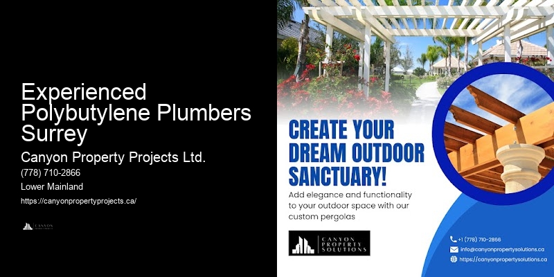 Polybutylene Pipe Installation Experienced Polybutylene Plumbers Surrey