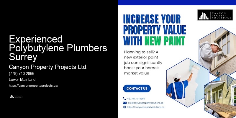 Experienced Polybutylene Plumbers Surrey Polybutylene Pipe Experts