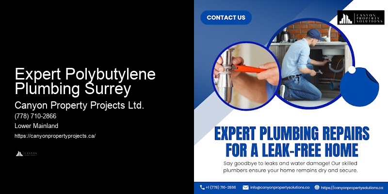 Polybutylene Pipe Replacement Expert Polybutylene Plumbing Surrey