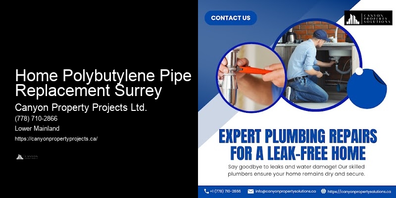 Polybutylene Pipe Emergency Repairs Home Polybutylene Pipe Replacement Surrey