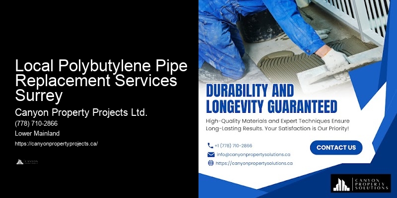 Polybutylene Pipe Replacement with Minimal Disruption Local Polybutylene Pipe Replacement Services Surrey