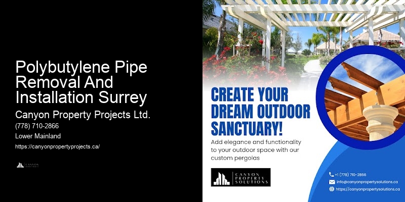 Polybutylene Pipe Removal And Installation Surrey’s Leading Polybutylene Pipe Replacement