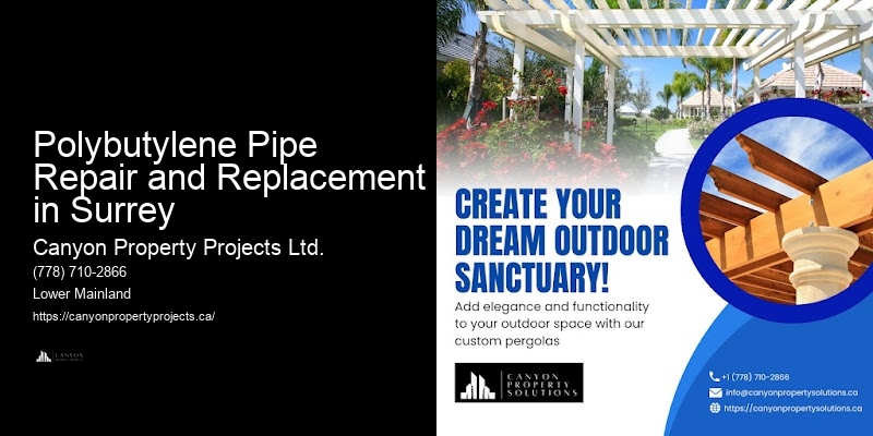 Licensed Polybutylene Pipe Replacement Polybutylene Pipe Repair and Replacement in Surrey