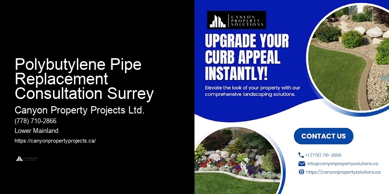 Custom Polybutylene Pipe Replacement Polybutylene Pipe Replacement Consultation Surrey