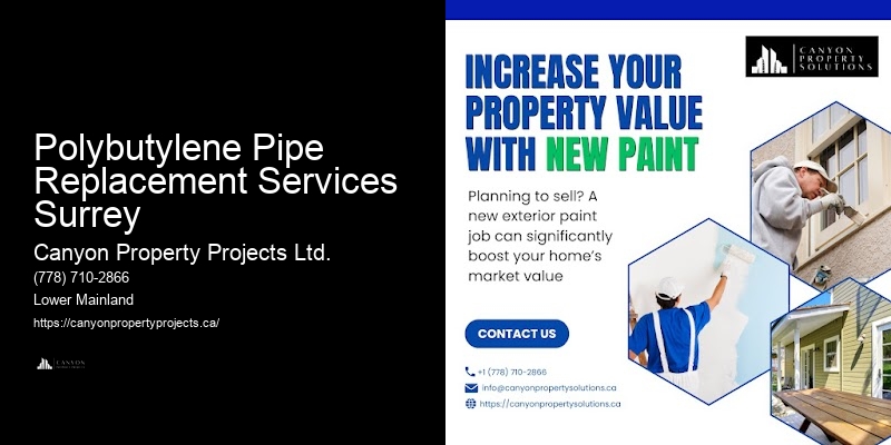 Polybutylene Pipe Installations Polybutylene Pipe Replacement Services Surrey