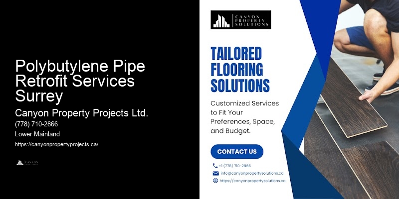 Trusted Polybutylene Pipe Replacement Company Polybutylene Pipe Retrofit Services Surrey