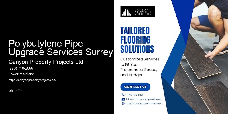 Local Polybutylene Pipe Contractors Polybutylene Pipe Upgrade Services Surrey