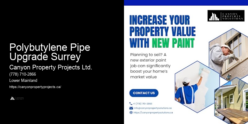 Polybutylene Pipe Upgrade Surrey Licensed Polybutylene Plumbers
