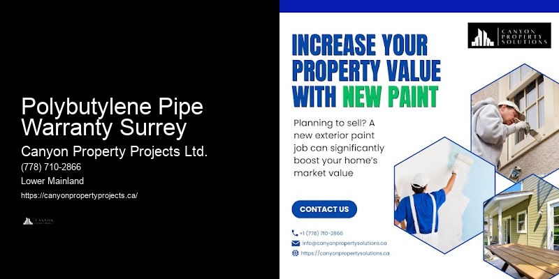 Polybutylene Pipe Replacement Contractors Polybutylene Pipe Warranty Surrey