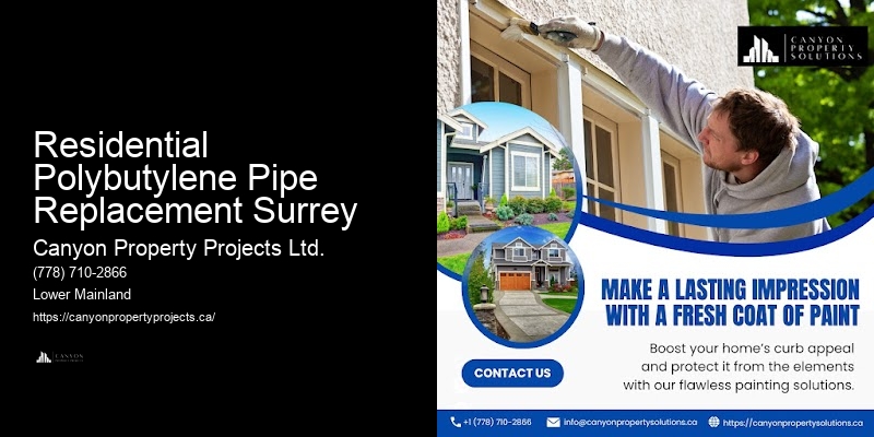 Polybutylene Pipe Replacement for Older Homes Residential Polybutylene Pipe Replacement Surrey