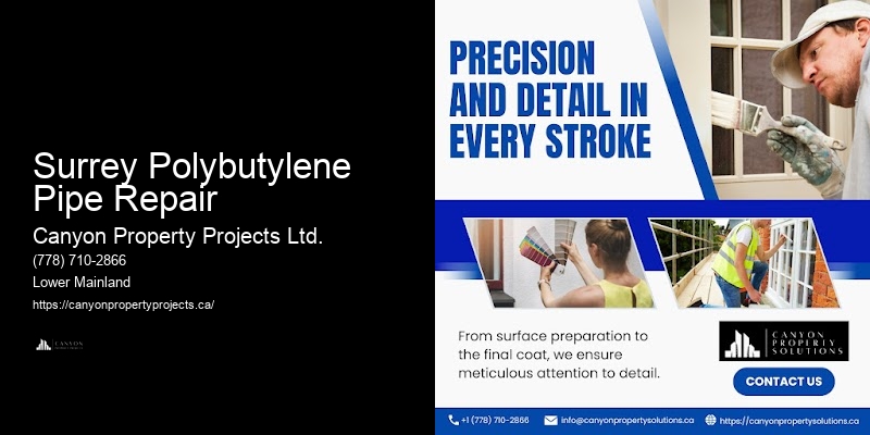 Reliable Polybutylene Pipe Replacement Surrey Polybutylene Pipe Repair