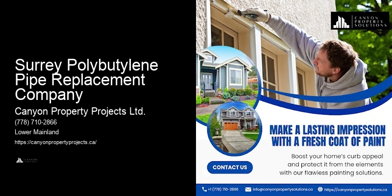 Surrey Polybutylene Pipe Replacement Company Polybutylene Pipe Replacement Quotes