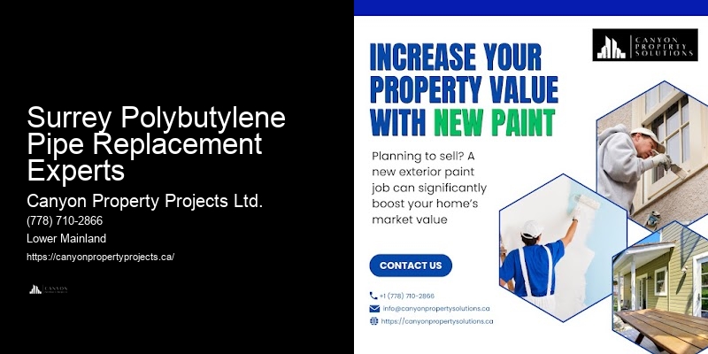 Licensed Polybutylene Plumbing Services Surrey Polybutylene Pipe Replacement Experts