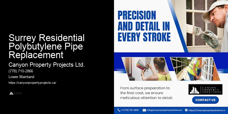 Comprehensive Pipe Replacement for Polybutylene Surrey Residential Polybutylene Pipe Replacement