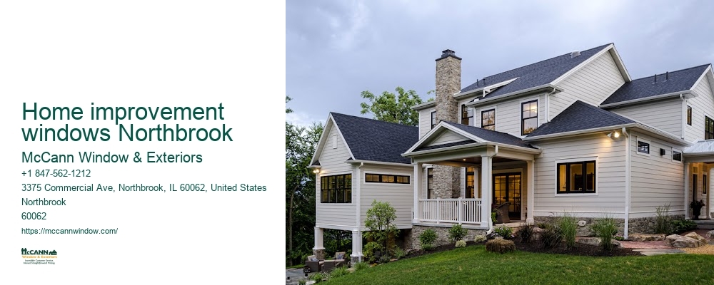 home improvement windows Northbrook McCann Window & Exteriors home improvement windows Northbrook