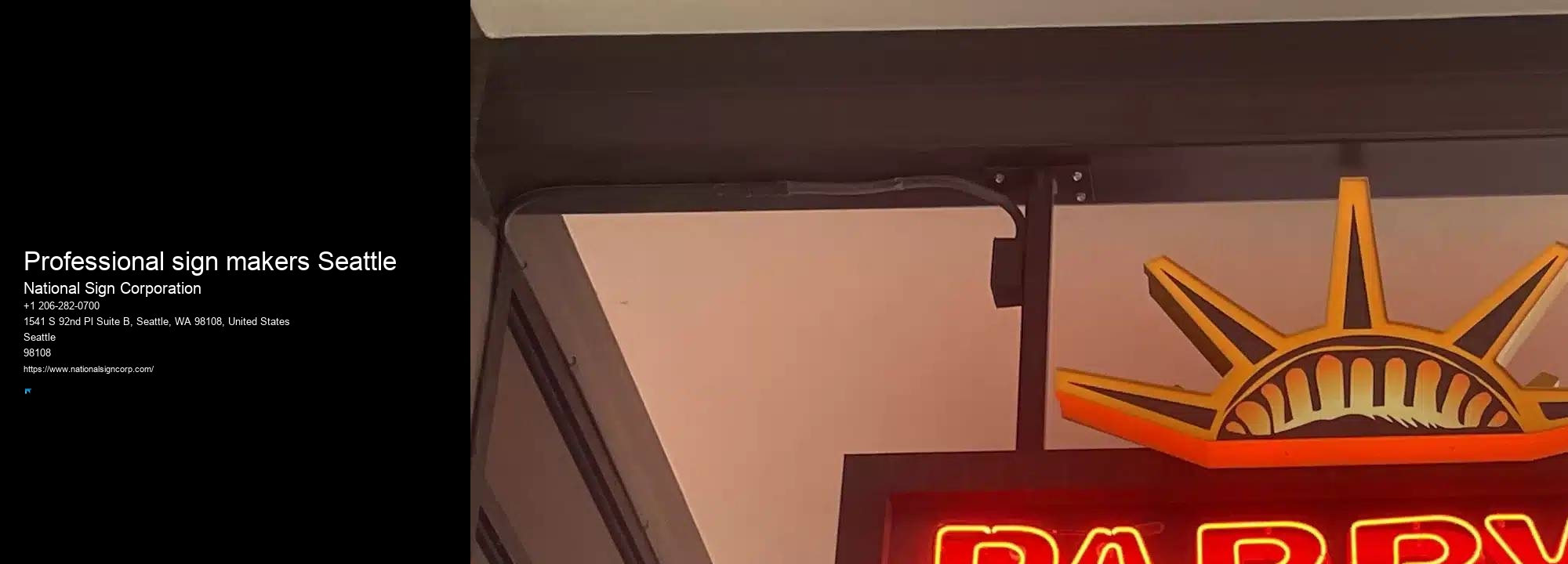 Vinyl Graphics Installation Professional sign makers Seattle