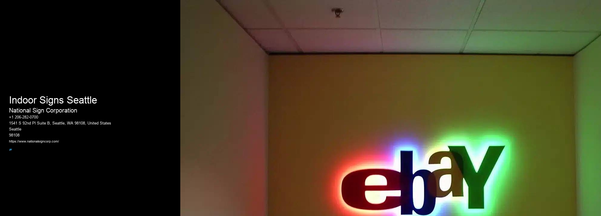 Pylon Signs For Shopping Centers Indoor Signs Seattle
