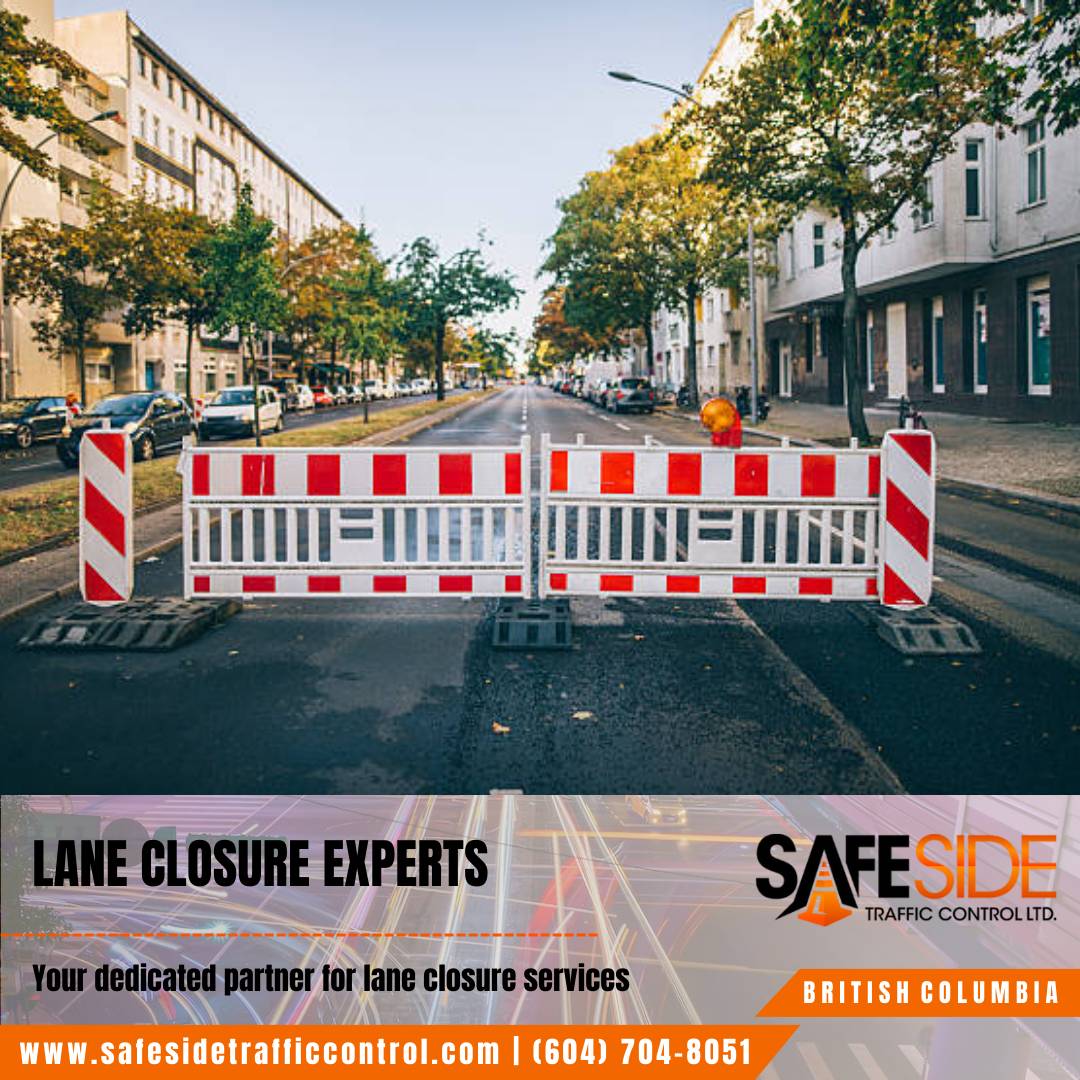 Temporary Lane Closure Traffic Control Services Coquitlam