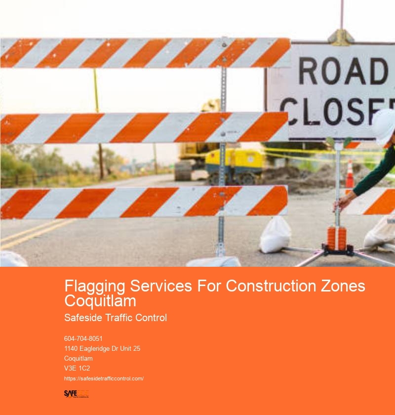 Road Construction Traffic Control Flagging Services For Construction Zones Coquitlam