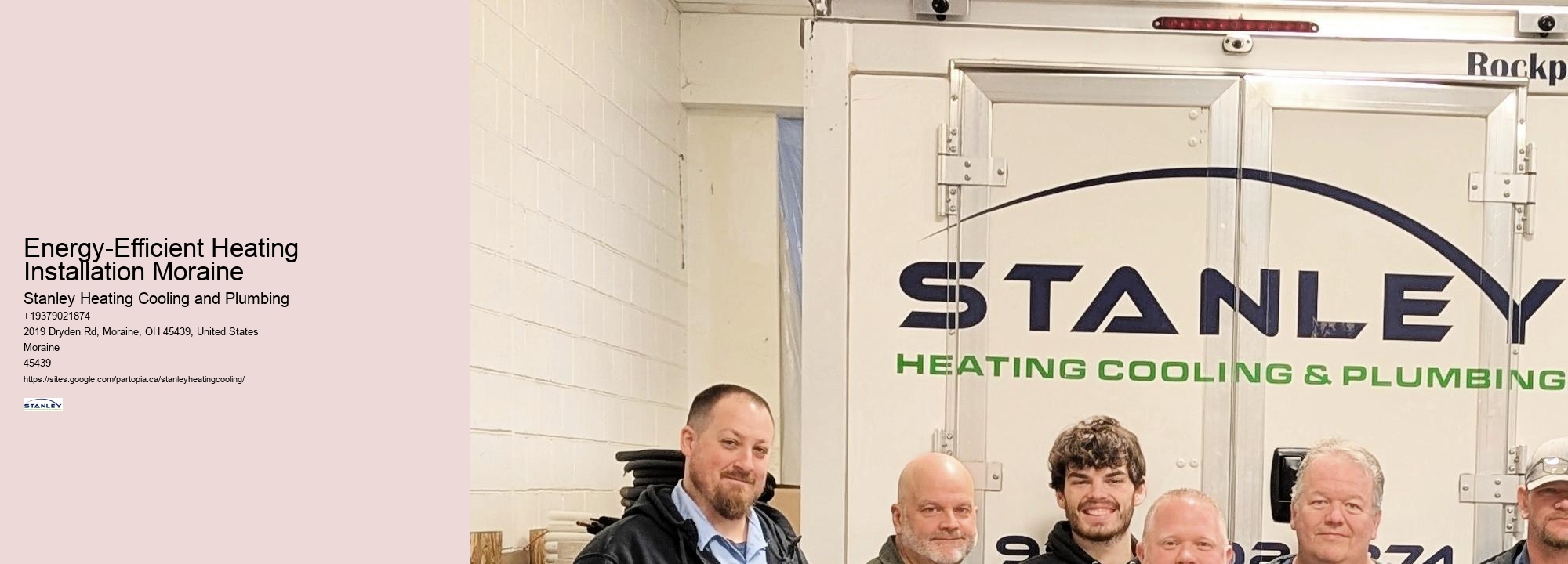 Energy-Efficient Heating Installation Moraine