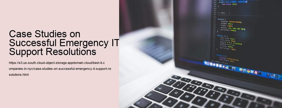 Case Studies on Successful Emergency IT Support Resolutions 