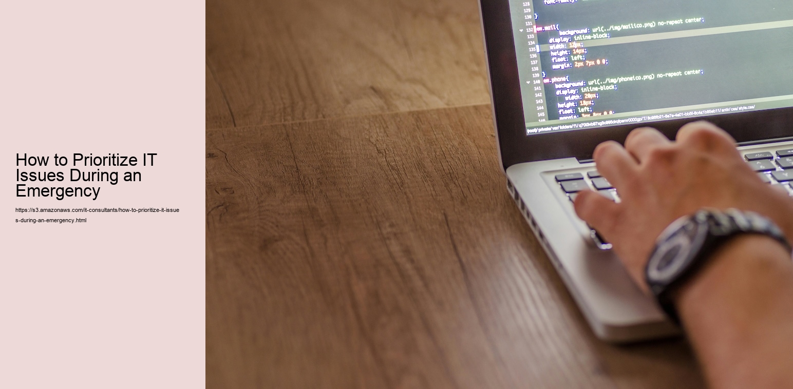 How to Prioritize IT Issues During an Emergency