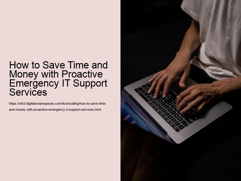 How to Save Time and Money with Proactive Emergency IT Support Services