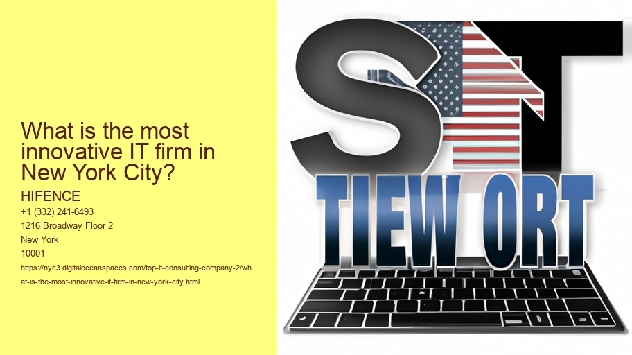What is the most innovative IT firm in New York City?