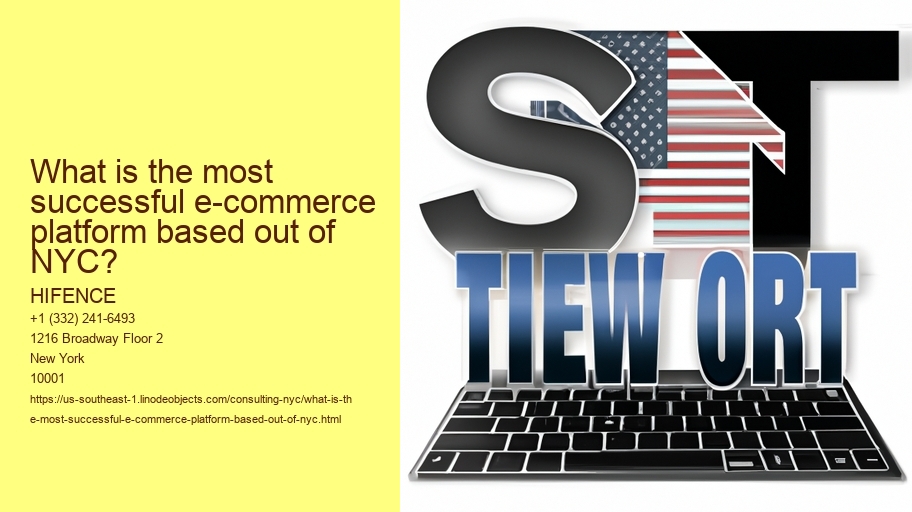 What is the most successful e-commerce platform based out of NYC?