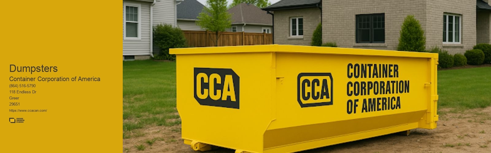 Dumpsters