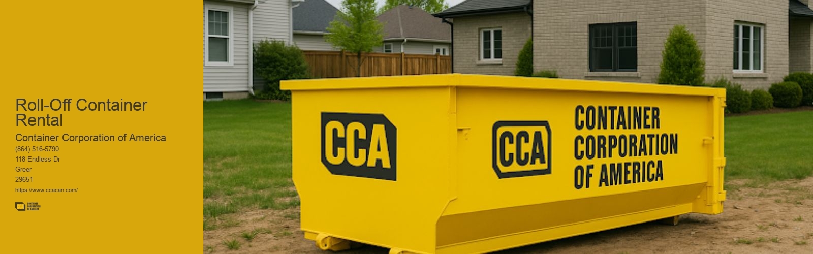 Roll-Off Container Rental