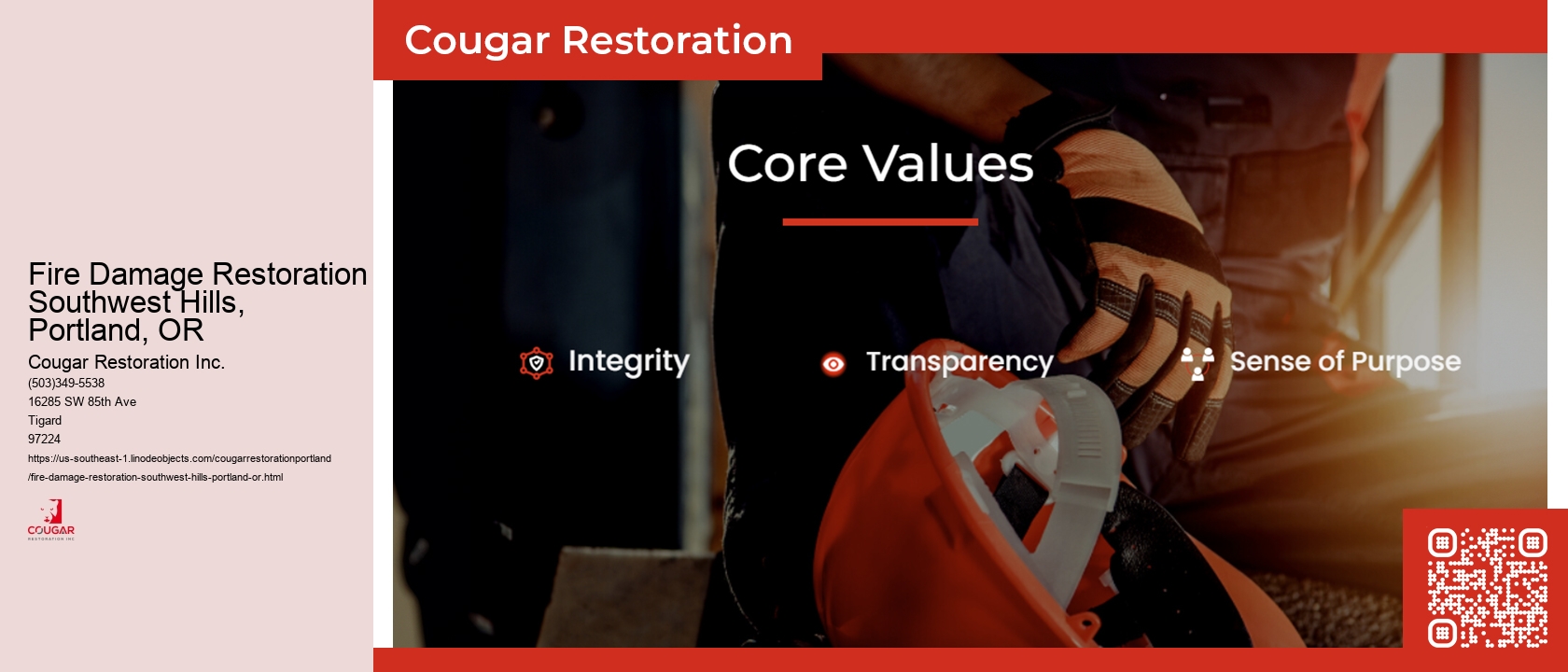 Fire Damage Restoration Southwest Hills, Portland, OR