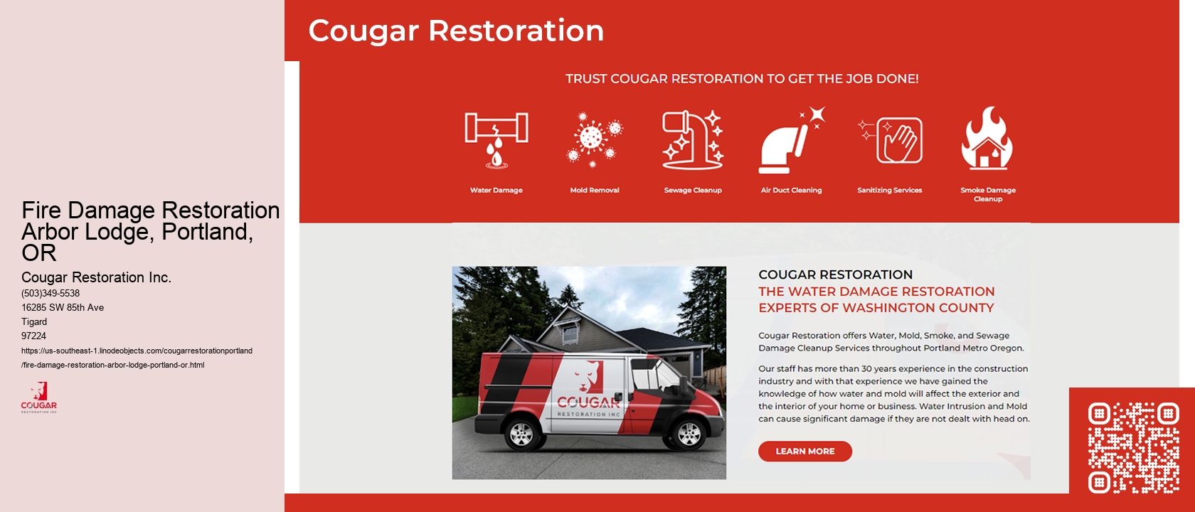 Fire Damage Restoration Arbor Lodge, Portland, OR