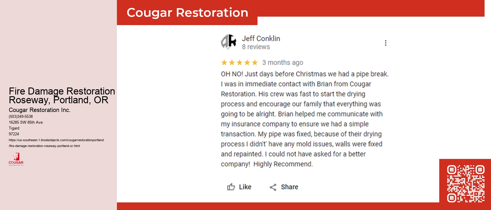 Fire Damage Restoration Roseway, Portland, OR