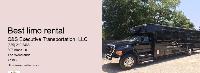 Limousine packages