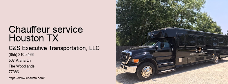 Limousine for hire