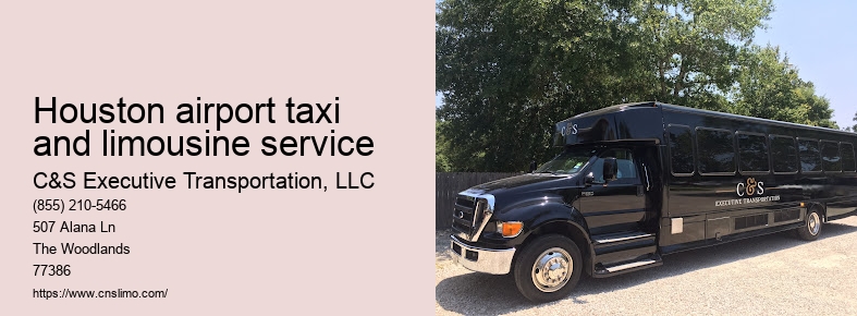 Houston limousine service airport