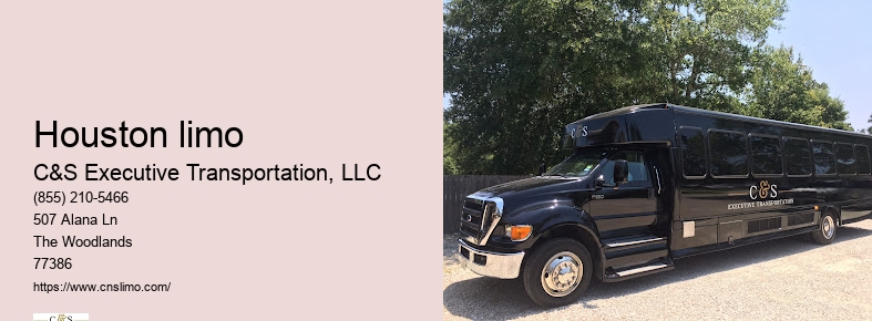 Limo rental Houston prices