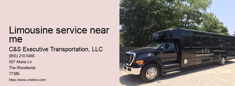 Limousine service near me