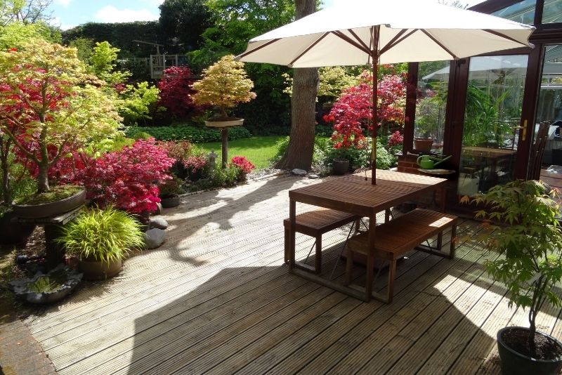 deck area