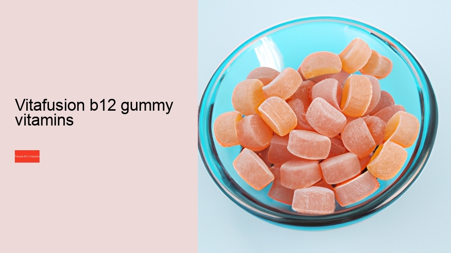 vitafusion b12 gummy vitamins
