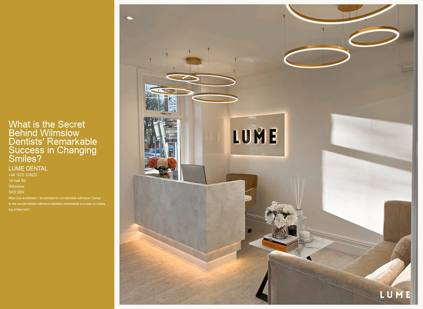 What is the Secret Behind Wilmslow Dentists' Remarkable Success in Changing Smiles?