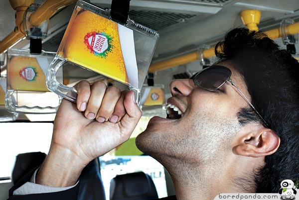Creative Concepts for Bus and Subway Ads