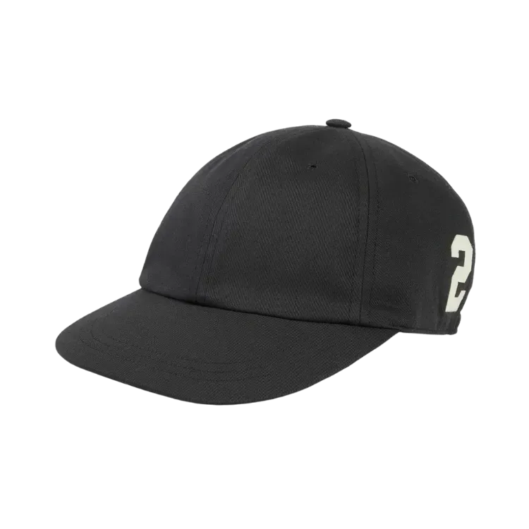 Boné Gucci Cotton Canvas Baseball Patch Black