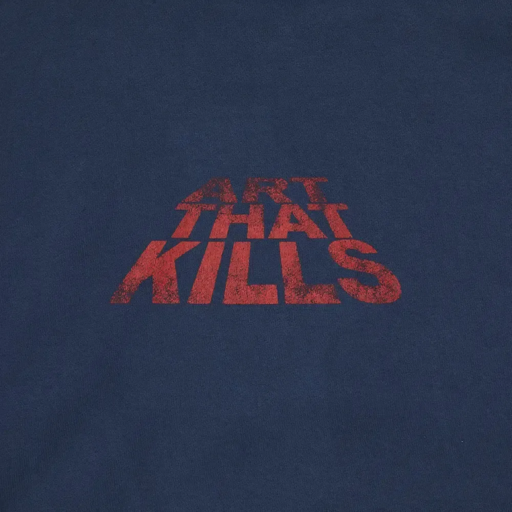 Moletom Gallery Dept. ATK Stacked Logo Navy - Droper