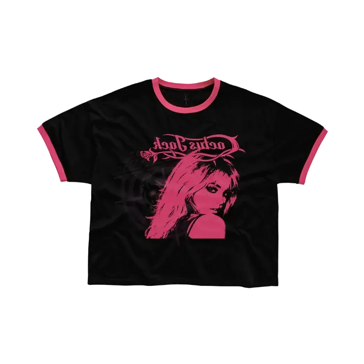 Camiseta Cactus Jack Burning Desire Ringer Pink Pack